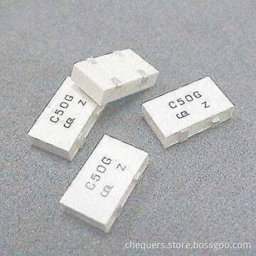 6-Element SMD Ceramic Filter Used for Reflow Soldering Process SAW Resonators